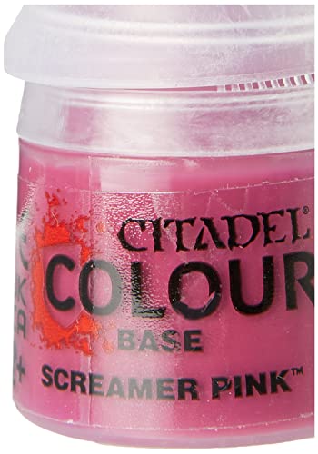Citadel Games Workshop - Citadel Colour Base: Screamer Pink (12ml) Paint - Image 3