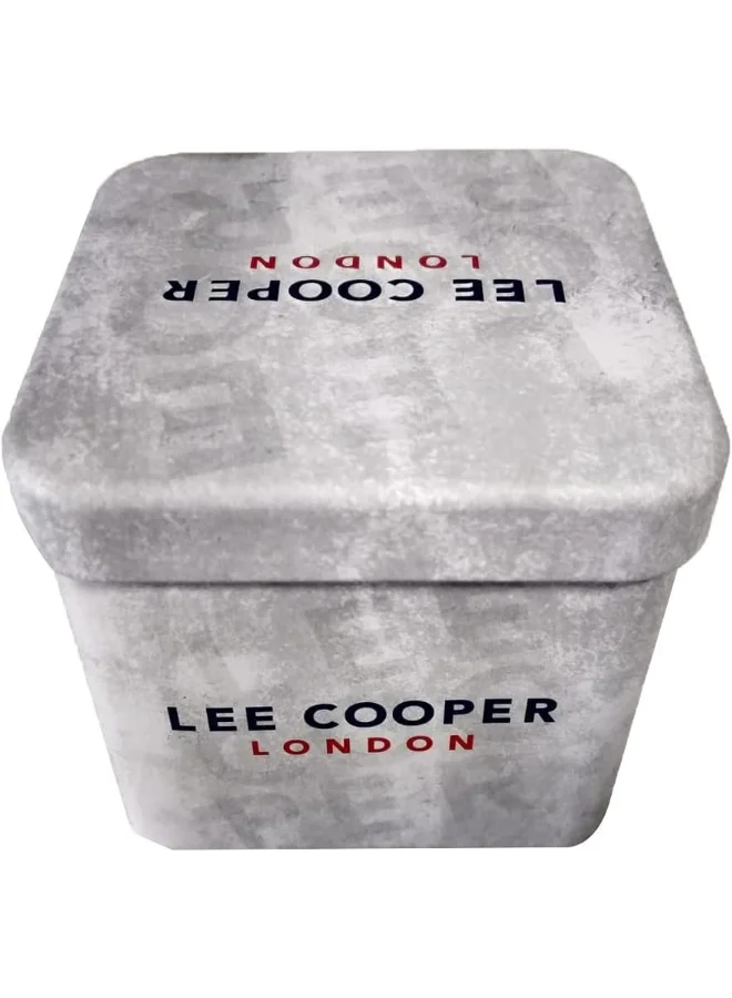 Lee Cooper Lee Cooper Men's Quartz Movement Watch, Multi Function Display and Leather Strap - LC07530.066