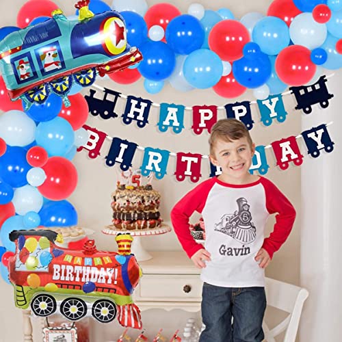 Moira Transport Theme Balloons Big Size for Kids (Train Engine) - Image 5