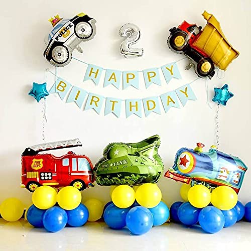 Moira Transport Theme Balloons Big Size for Kids (Train Engine) - Image 4