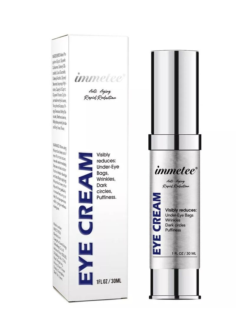 Immetee Eye Cream Dark Circle Remover & Puffy Eyes Bags Under Eyes Anti - Aging Eye Cream Women Eye Wrinkle Remover for Women 30ml  - Image 1