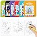 THE TWIDDLERS 24 Pack 6 Themes Bulk Mini Coloring Books for Kids Ages 3 Includes Castles Dragons Space Pirate Baking Beach Coloring Book Party Favor Classroom Activity Books - Image 3
