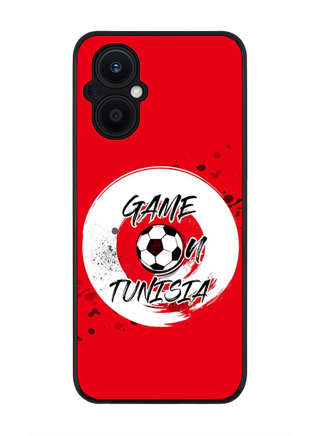 Stylizedd Rugged Black edge case for Oppo Reno7 Z  Slim fit Soft Case Flexible Rubber Edges Anti Drop TPU Gel Thin Cover - Game on Tunisia - Image 1