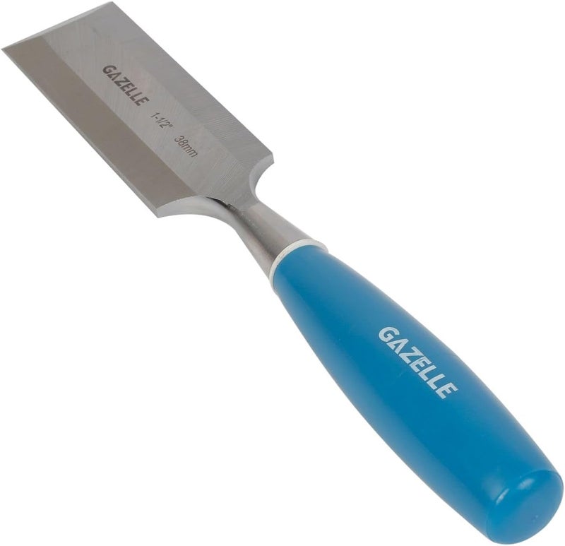 Gazelle Gazelle 1-1/2 Inch Bevel Edge Wood Chisel - Image 3