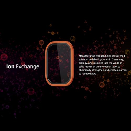 FLOLAB NanoArmour for Apple Watch Ultra 3 / Ultra 2 screen protector with Anti-Reflective for 49mm iWatch Ultra 1 Tempered Glass: Enhance Display, Easy to Install, Aluminum Frame - Original Orange - Image 5