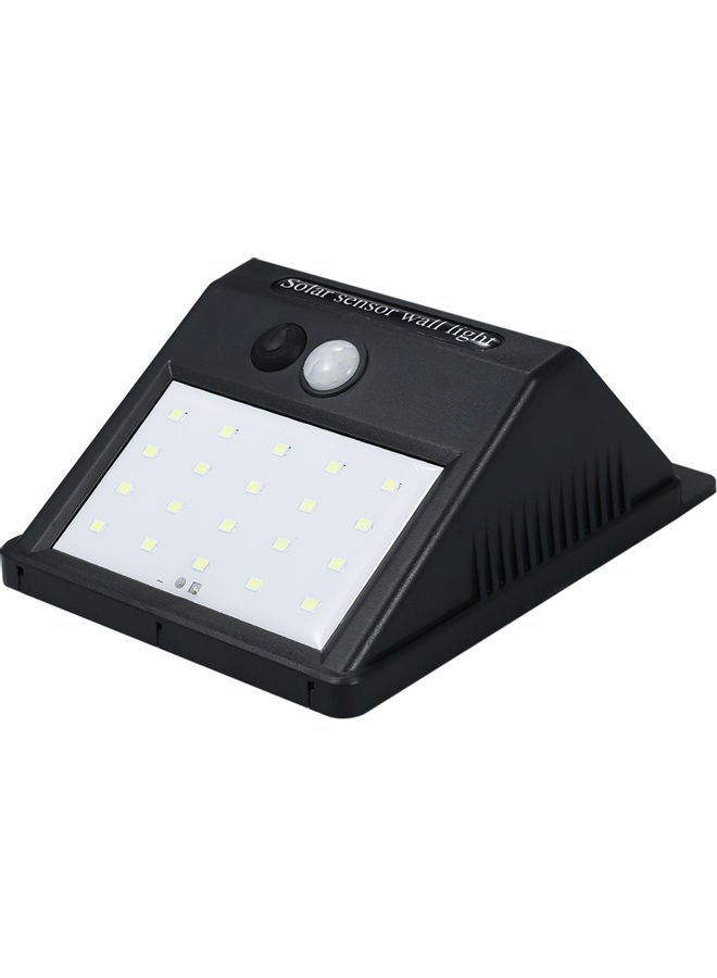 إسكدنيا مصباح LED جداري بإضاءة خافتة يعمل بالطاقة الشمسية ومزود بجهاز استشعار للحركة بالأشعة تحت الحمراء السلبية أبيض - Image 2