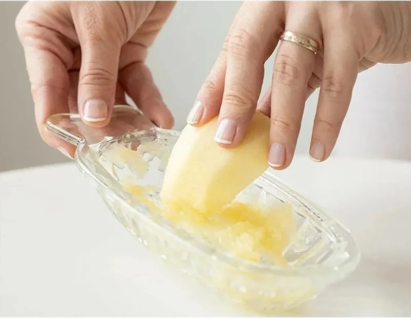 Mor Bebe Supplementary Food Boiling Device and Glass Apple Grater Set of 2 for Babies