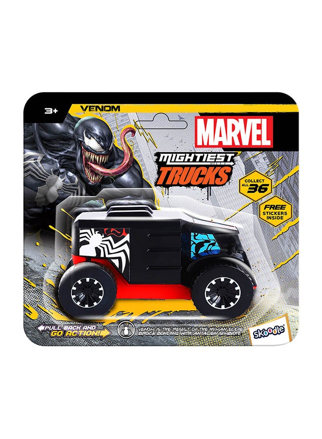 MARVEL Skoodle Pull Back Mightiest Truck Venom - Image 1