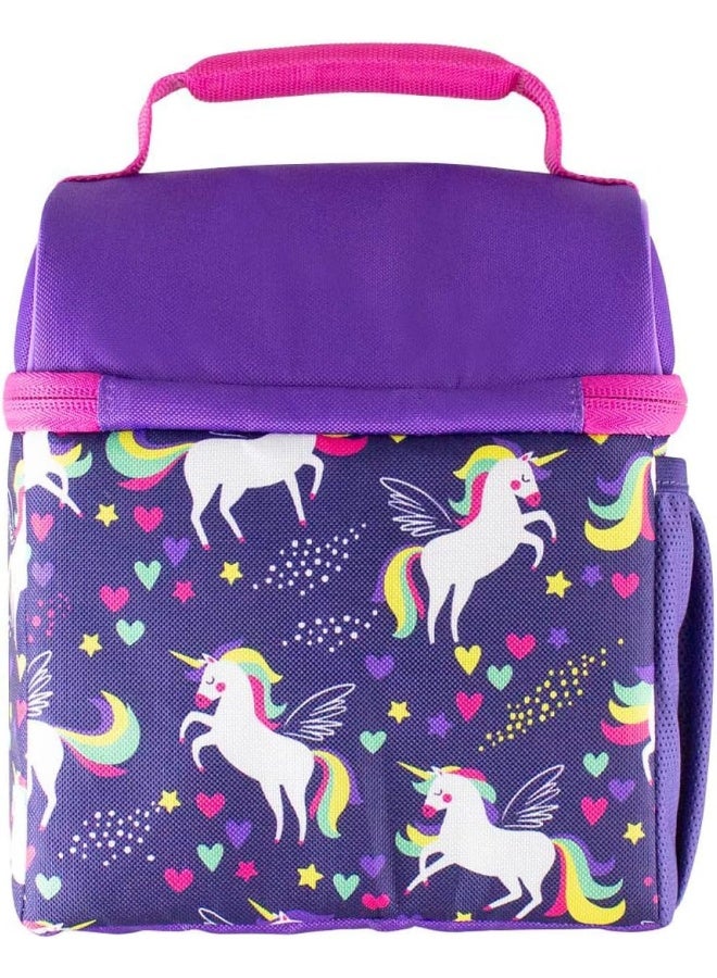 Thermos Standard Pop Top Reusable Insulated Lunch Bag - Unicorns - Image 4