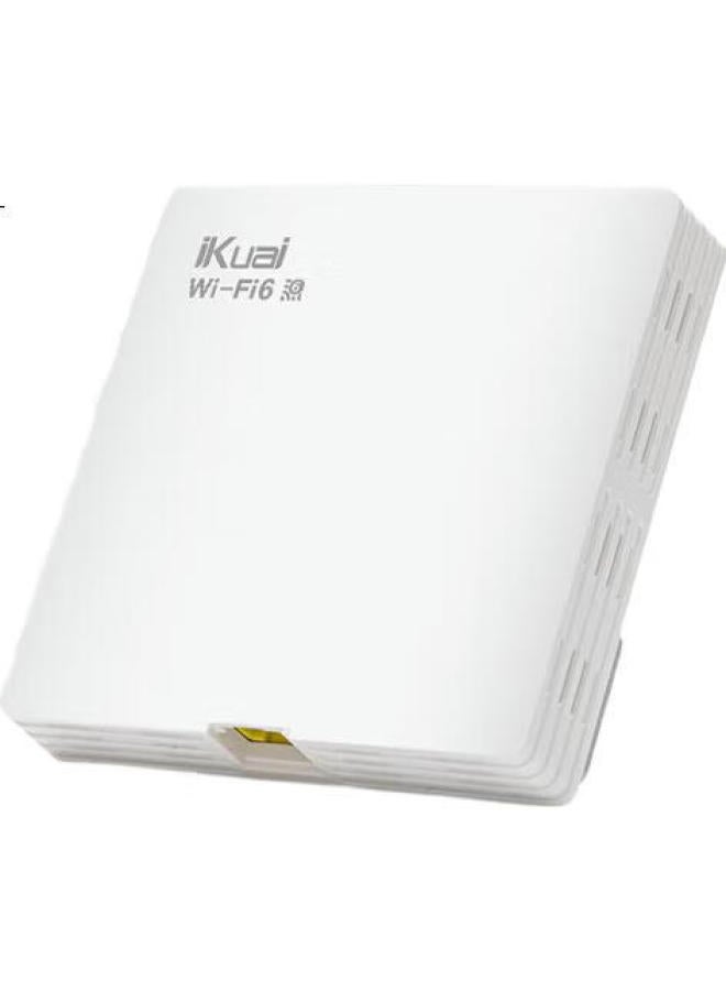 Ikuai Gigabit Router, Wireless Ap Panel, Ax3000 Whole-House Wifi 6 Ac+Ap, Network Signal Amplifier, 86-Type/Socket/Wall-Mounted, Poe Powered, N11 White - Image 2