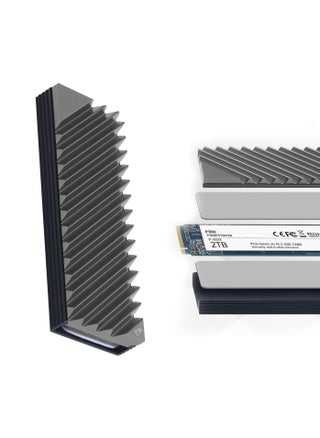 M.2 Heatsink Cooler, M.2 2280 SSD Heatsink, Aluminum Double-Sided NVME Heat Sinks with 4 PCS Silicone Thermal Pad and 1 PCS Screwdriver for PS5 Computer PC -Grey - pzsku/Z716C5E69D5C8FDBFB47BZ/45/_/1682507876/71a2e519-39d5-4f83-b73c-c6a8b766f1e7