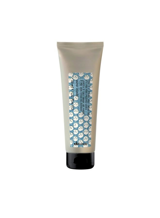 Davines This is a Strong Hold Cream Gel, Create Structure And Definition, For Quick-Drying And Residue-Free Workable Styling, 4.22 Fl. Oz. - Image 1