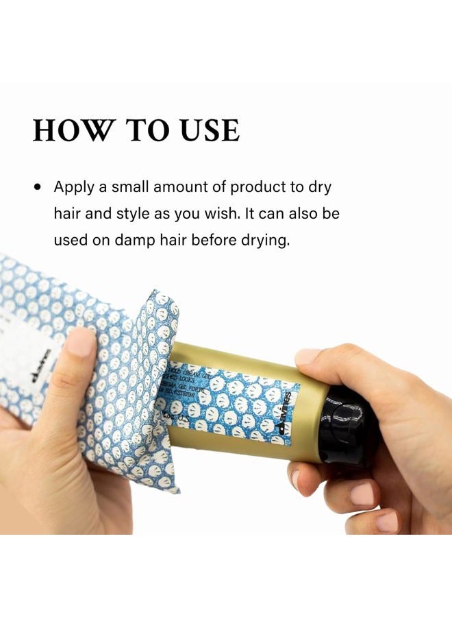 Davines This is a Strong Hold Cream Gel, Create Structure And Definition, For Quick-Drying And Residue-Free Workable Styling, 4.22 Fl. Oz. - Image 4