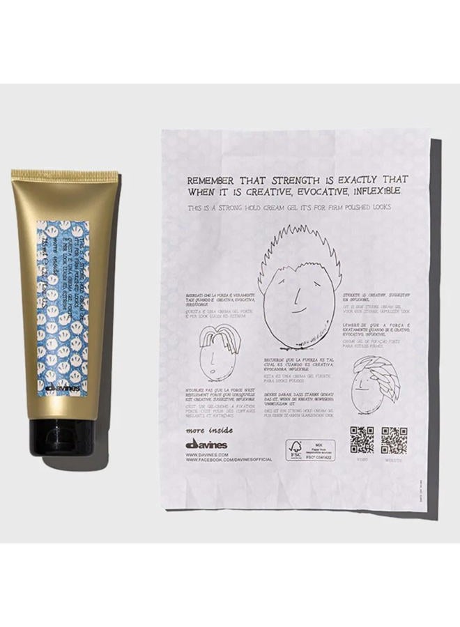 Davines This is a Strong Hold Cream Gel, Create Structure And Definition, For Quick-Drying And Residue-Free Workable Styling, 4.22 Fl. Oz. - Image 2