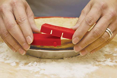 Talisman Designs Baking Pie Crust Shield Protector Cover for Edges of Pie - 8-inch to 11.5-inch Adjustable Silicone Baking Accessory for Making the Perfect Pie | Set of 1 - Image 2