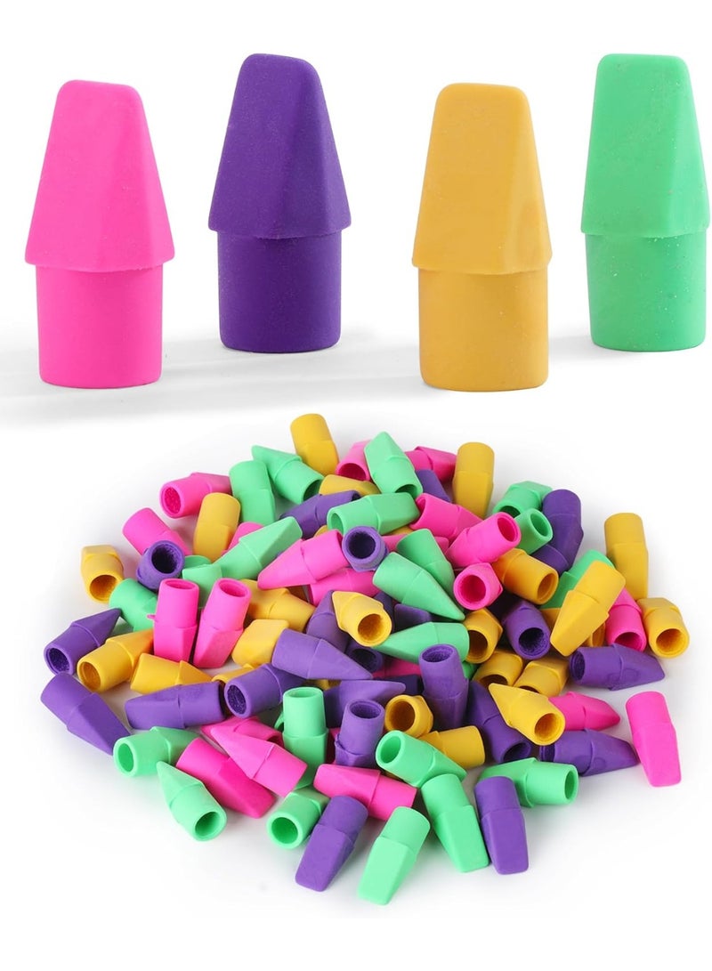 سونسر ممحاة للأقلام الرصاص، عبوة 120 قطعة، ممحاة لأطراف الأقلام الرصاص، أغطية ممحاة، أغطية لأطراف الأقلام الرصاص، ممحاة لأطراف الأقلام الرصاص - Image 1