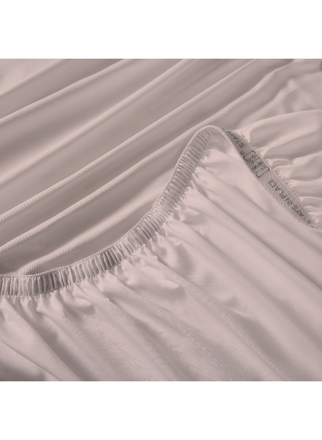 كولور سينس ملاءة سرير مفردة قطن بوليستر بلون وردي  سم - Image 5