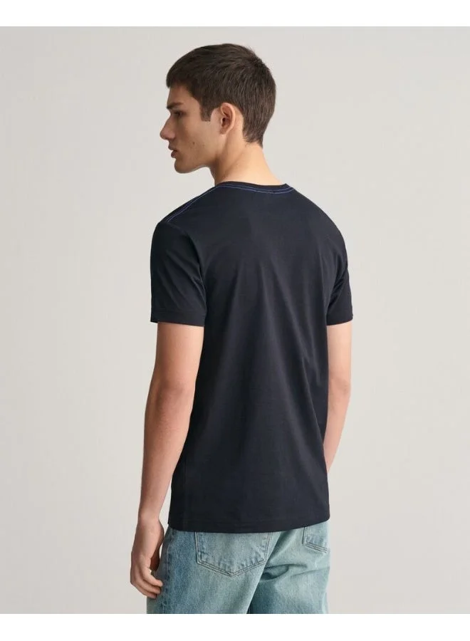GANT  Gant Contrast Logo T-Shirt for Men | Best Price UAE