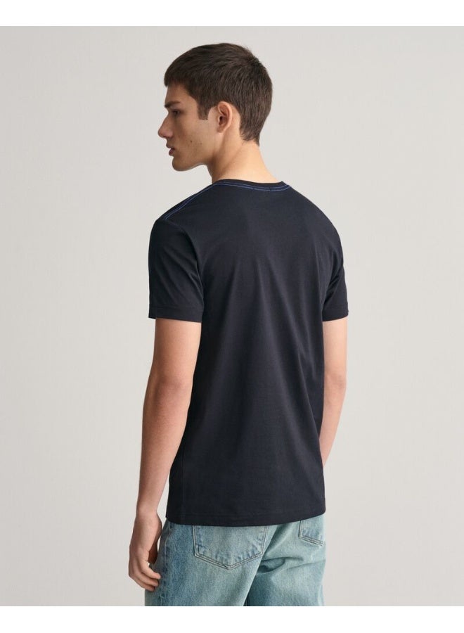 Gant Contrast Logo T-Shirt - Image 4