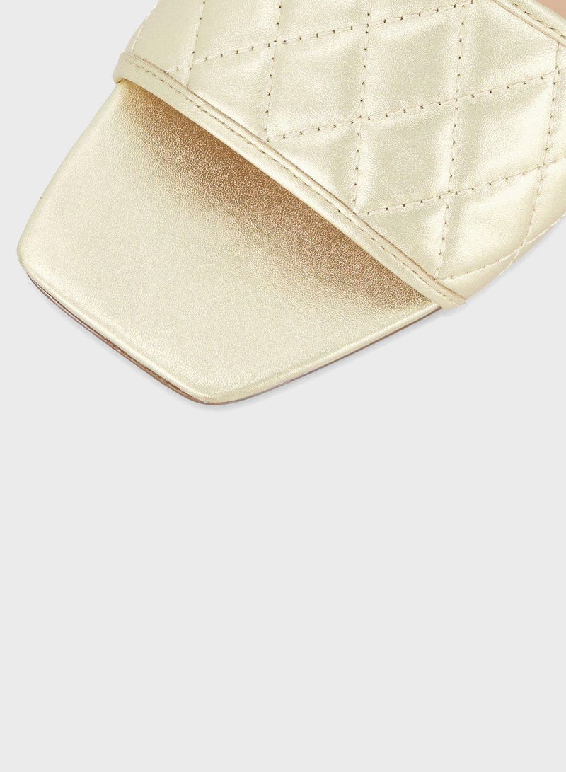 ديون لندن صندل بمقدمة مربعة - Image 4