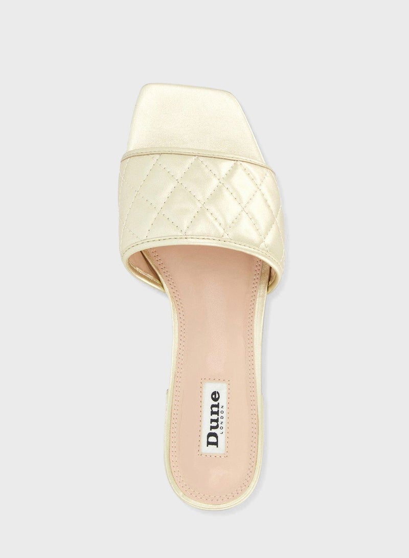 ديون لندن صندل بمقدمة مربعة - Image 3