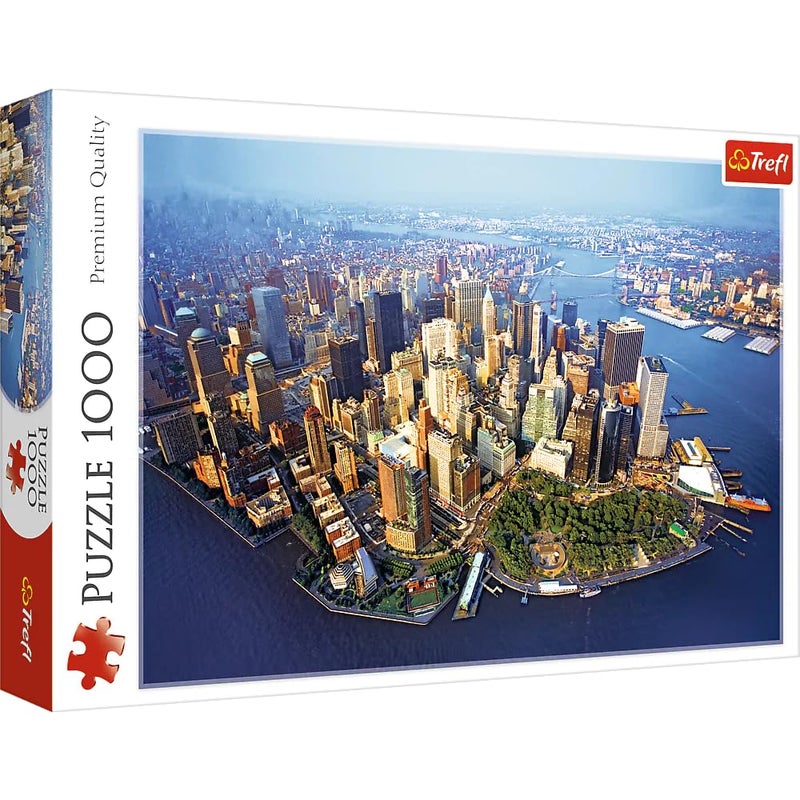 Trefl New York 1000 Piece Jigsaw Puzzle Red 27"x19" Print, DIY Puzzle, Creative Fun, Classic Puzzle for Adults and Children from 14 Years Old - Image 1