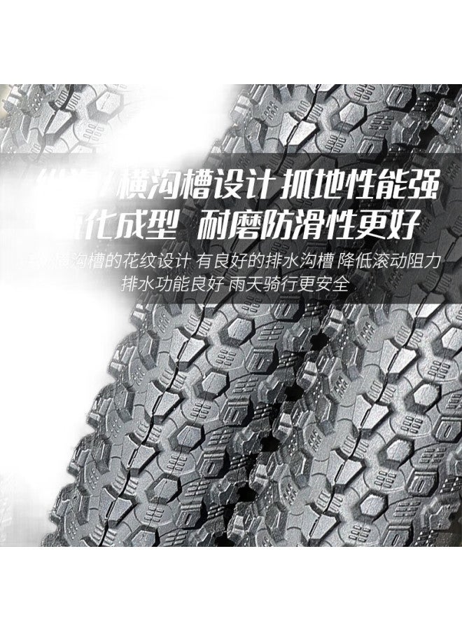 LeBycle Mountain Bike 26-Inch 1.95-Inch Outer Tire, Mountain Bike Tire, Off-Road All-Terrain Outer Tire With Puncture Protection, Cycling Accessories, Ac1747-26*1.95 - Image 2