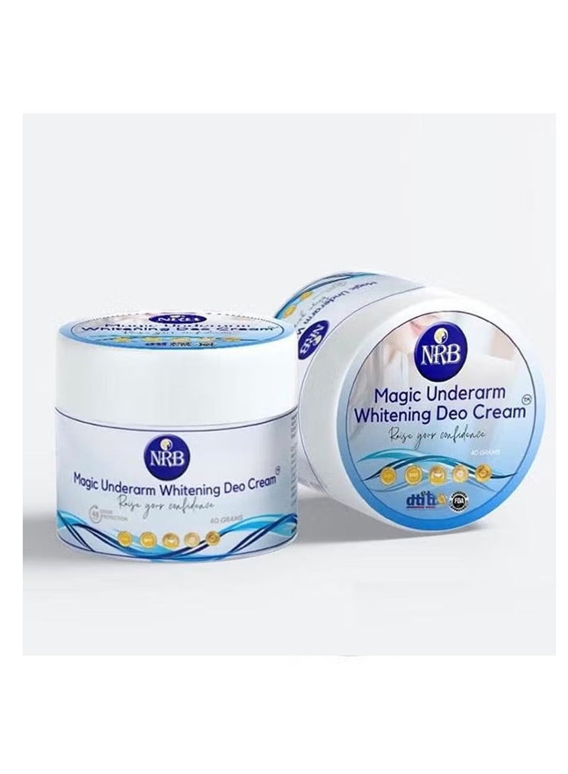 NRB Magic Underarm Whitening Deo Cream 40g