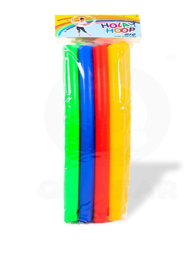 Quasar Classic Hula Hoop Consists of Inter-Lockable, Also Use Sport Playing Outdoor Indoor Children Adult, Teenagers Best Fitness Tools Hoops Pretend Play Set Best Gift Your Children (Large) - Image 5