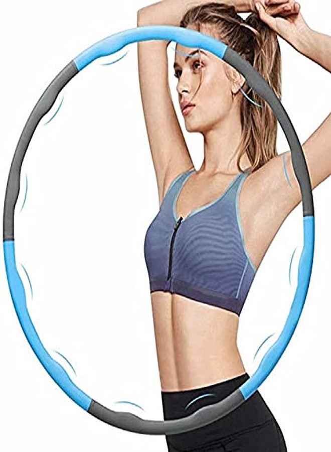 Quasar Classic Hula Hoop Consists of Inter-Lockable, Also Use Sport Playing Outdoor Indoor Children Adult, Teenagers Best Fitness Tools Hoops Pretend Play Set Best Gift Your Children (Large) - Image 3