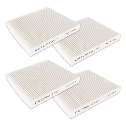 GETOPAUTO PA30093 cabin air filter Compatible with Kenworth T680 T880 Peterbilt 567 579 Replace X1987001 PA30093 PA4405 CAF1815Pset of 4 - Image 1