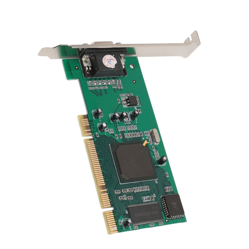 ati 8MB PCI Graphics Card 32Bit Universal VGA Video Card - No Driver Required Plug and Play - Multi Display Mode Support for Desktop Server Industrial Control Machine - Image 3