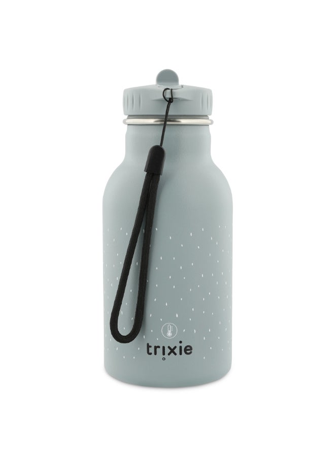 Trixie Double Wall Insulated Water Bottle - 350ml - Mr. Shark - Image 3
