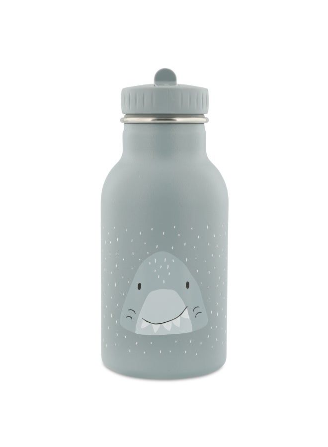 Trixie Double Wall Insulated Water Bottle - 350ml - Mr. Shark - Image 1