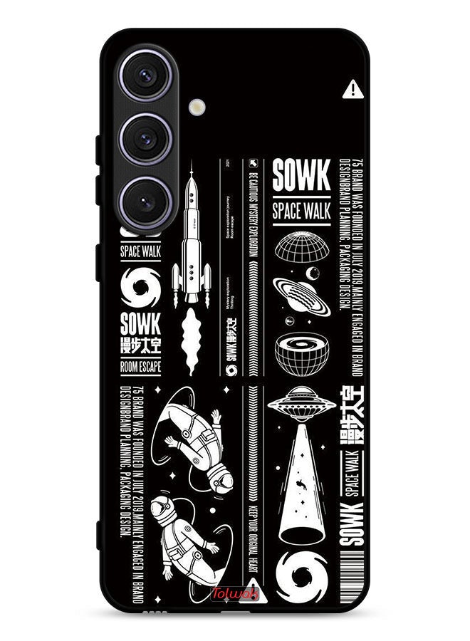 Tolwak Samsung Galaxy S24 5G Protective Case Cover Sowk Space Walk Sticker - Image 1