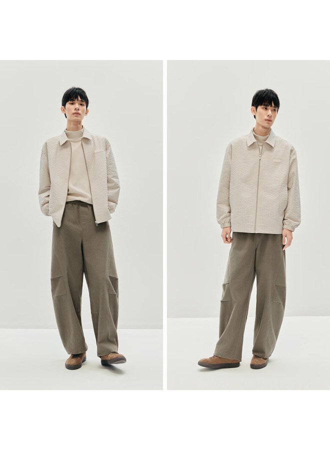 Semir Casual Pants For Men, Autumn Loose-fitting Curved Knife Pants, 25-inch Long Pants, Draping Loose-fitting Drawstring Trousers, 10a525127102 - Image 3
