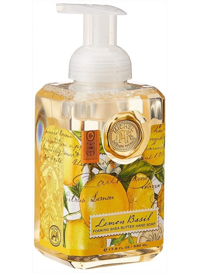 Michel Design Works - Foaming Hand Soap, Lemon Basil - Image 1