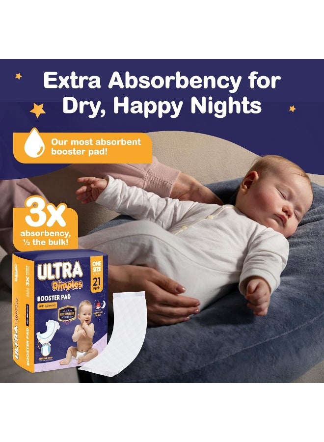 Inspire Ultra Dimples Diaper Booster Pads - Image 3