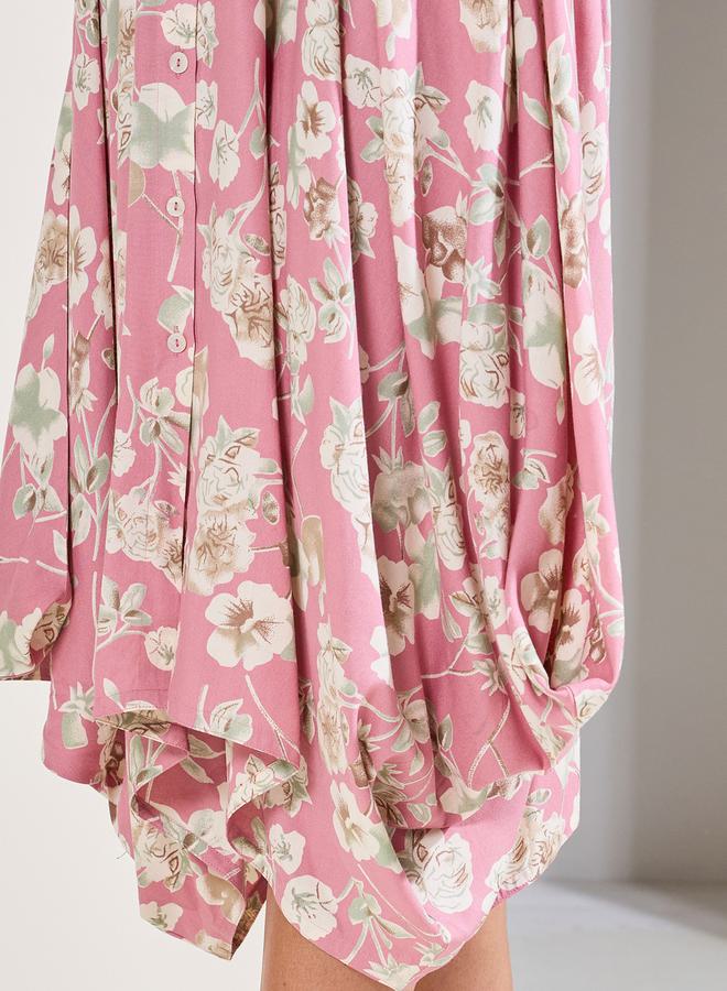 Styli Floral Shirt Dress - Image 3