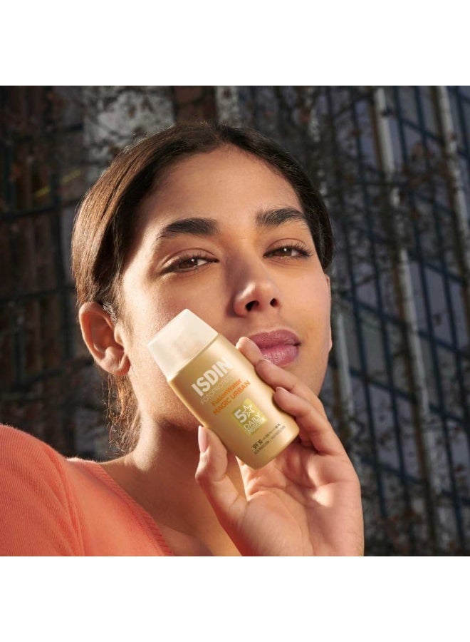 إيسدن واقي شمس ايزيدين فيوجن واتر اوربان الاسباني للبشرة SPF 30 - حجم 50 مل - Image 2