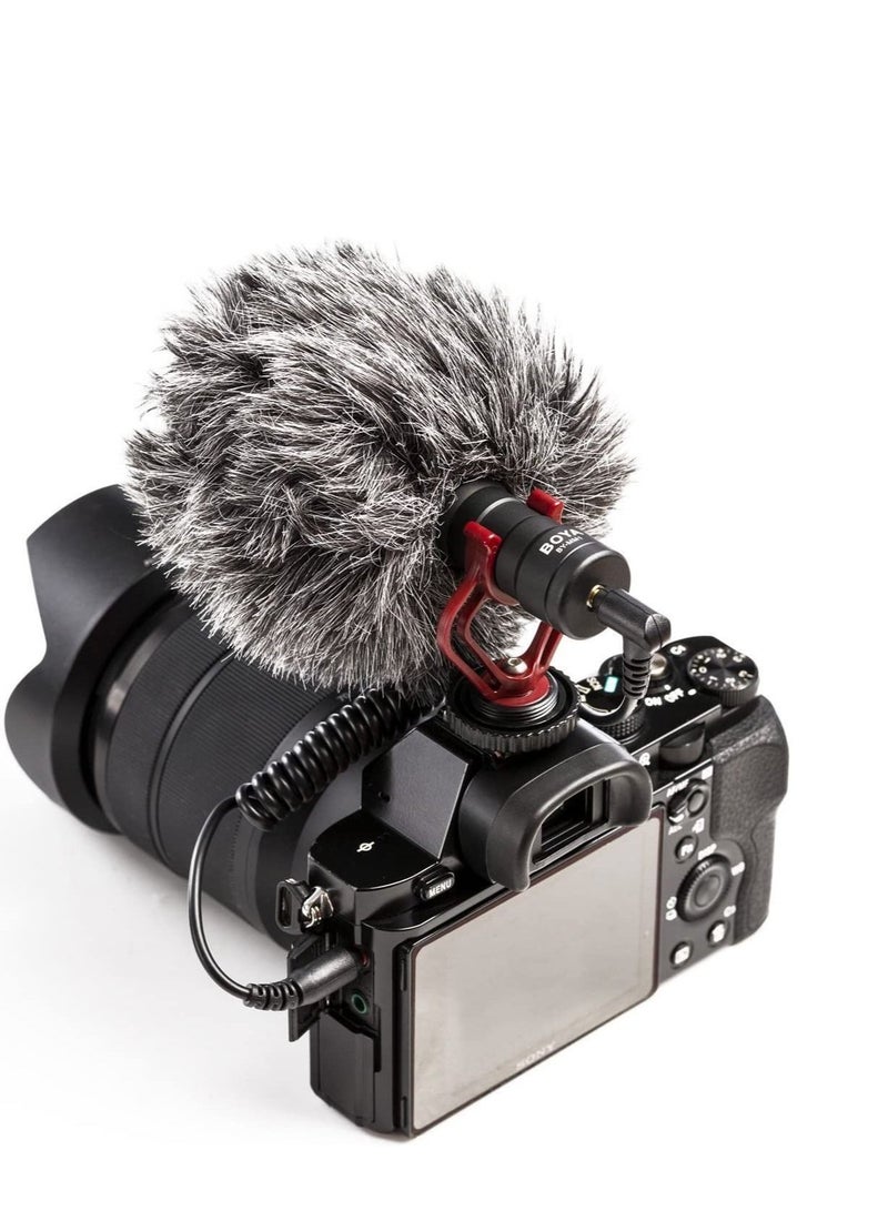 BOYA Universal Cardioid Microphone Kit BY-MM1 Black/Grey/Red - Image 5