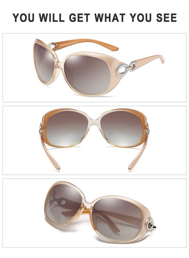 Duco Oversized Polarized Sunglasses For Women Retro Trendy Frame Vintage Ladies Shades Uv Protection 1220 - Image 5