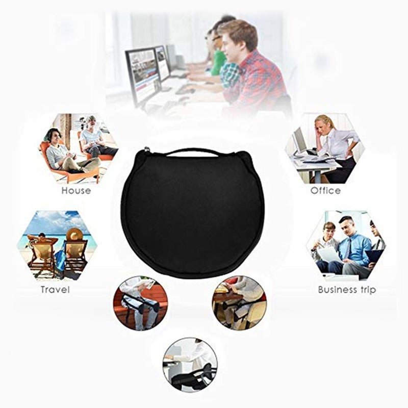 2pcs Portable back Belt Pad for Better Sitting Correcting Ergonomic Waist Protector for Lower Back - Image 3