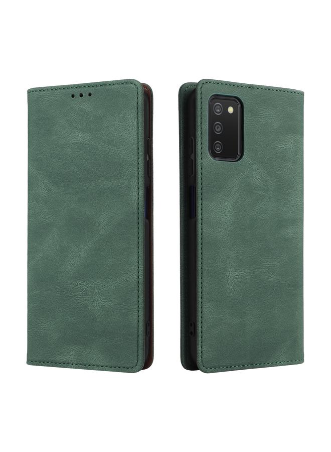 اس-توب جراب لهاتف Samsung Galaxy A03s مصنوع من الجلد بإغلاق شفط بسيط - Image 2