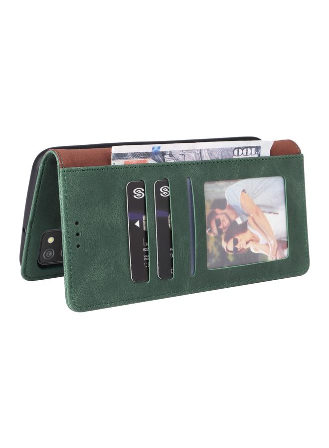 اس-توب جراب لهاتف Samsung Galaxy A03s مصنوع من الجلد بإغلاق شفط بسيط - Image 4