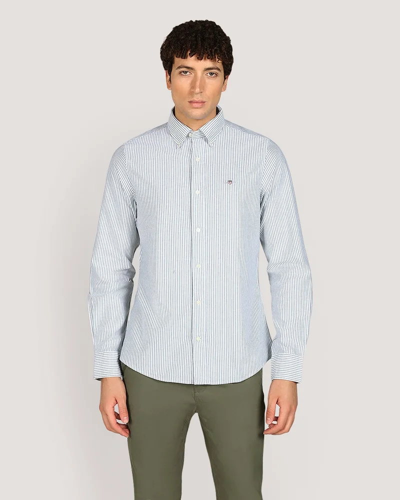 Slim Classic Oxford Stripe Shirt