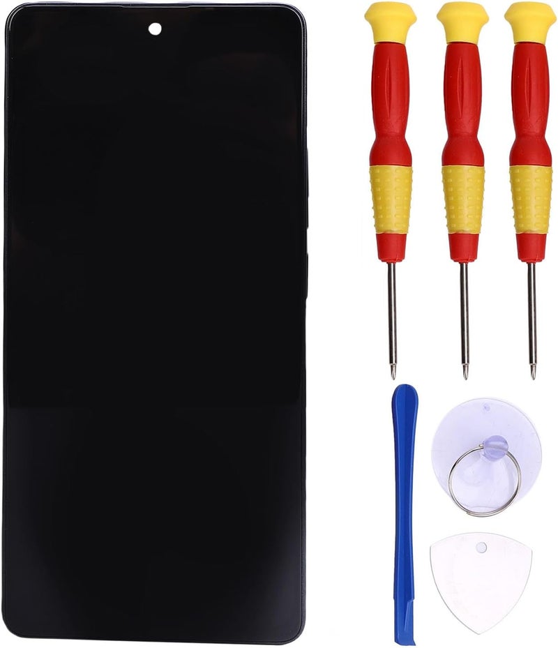 Phone Screen Replacement for Red Mi Note 13 Pro 4G, 6.67 Inch LCD Display Touch Digitizer Assembly with Frame and Repair Tools Kit, Touch Screen Assembly for Note 13 Pro - Image 5