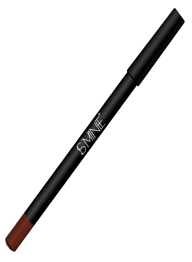 IS'MINE ISMINE One Coffee Light Brown Lip Liner, Professional Matte Lip Pencil Waterproof Long Lasting Smooth Natural Lip Liner (#19) - Image 3