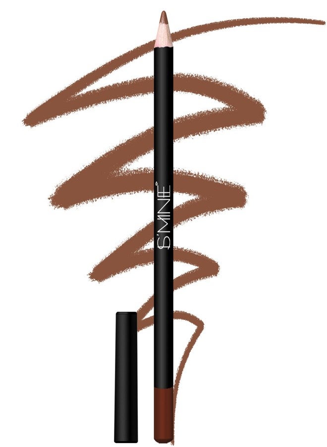 IS'MINE ISMINE One Coffee Light Brown Lip Liner, Professional Matte Lip Pencil Waterproof Long Lasting Smooth Natural Lip Liner (#19) - Image 1