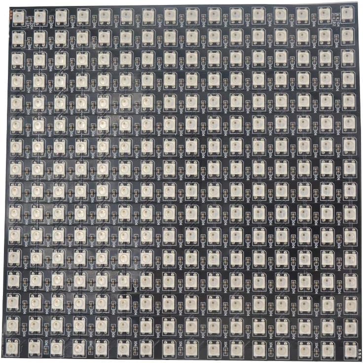 Electrobot WS2812B 16x16 RGB LED Matrix Panel 256 Pixel Individually Addressable Flexible Full Color Dream Light Display DC5V SMD5050 MagicRGB Compatible with K1000C SP107E T1000S Controllers for Visual Effects - Image 1